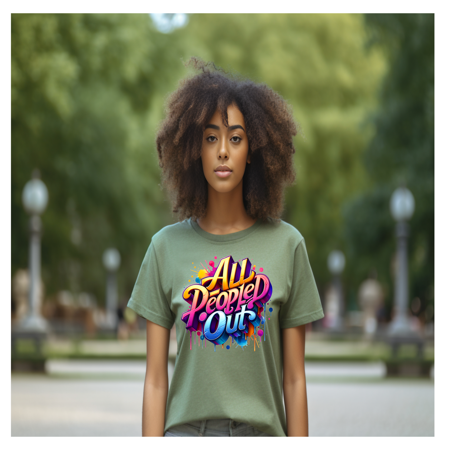 All Peopled Out Tee