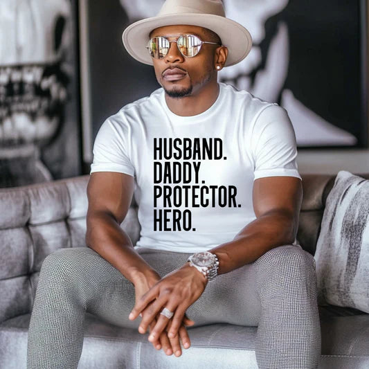 Men's Husband, Daddy. Protector, Hero.