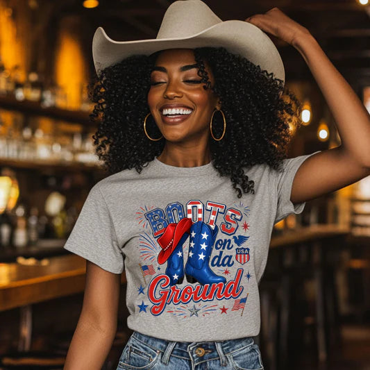 Women's Boots on the Ground Tee