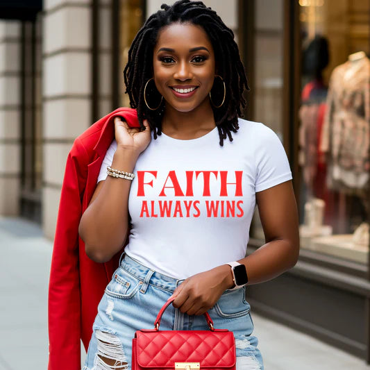 Women's Faith Always Wins |Unisex Shirt