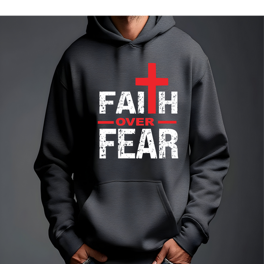 Faith over Fear Hoodie Unisex