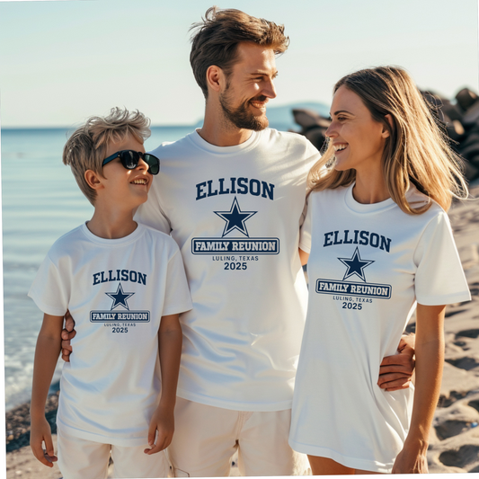 Custom Family Reunion T-Shirts