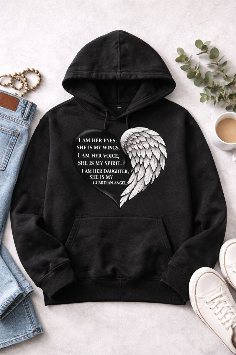 She Is My Guardian Angel - Memorial Hoodie