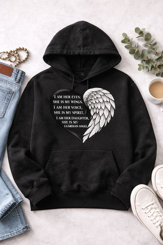 She Is My Guardian Angel - Memorial Hoodie