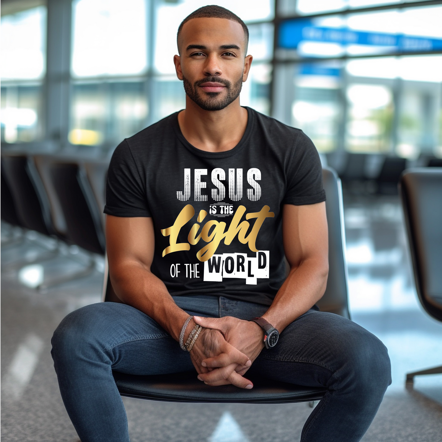 Men's Jesus is the Light