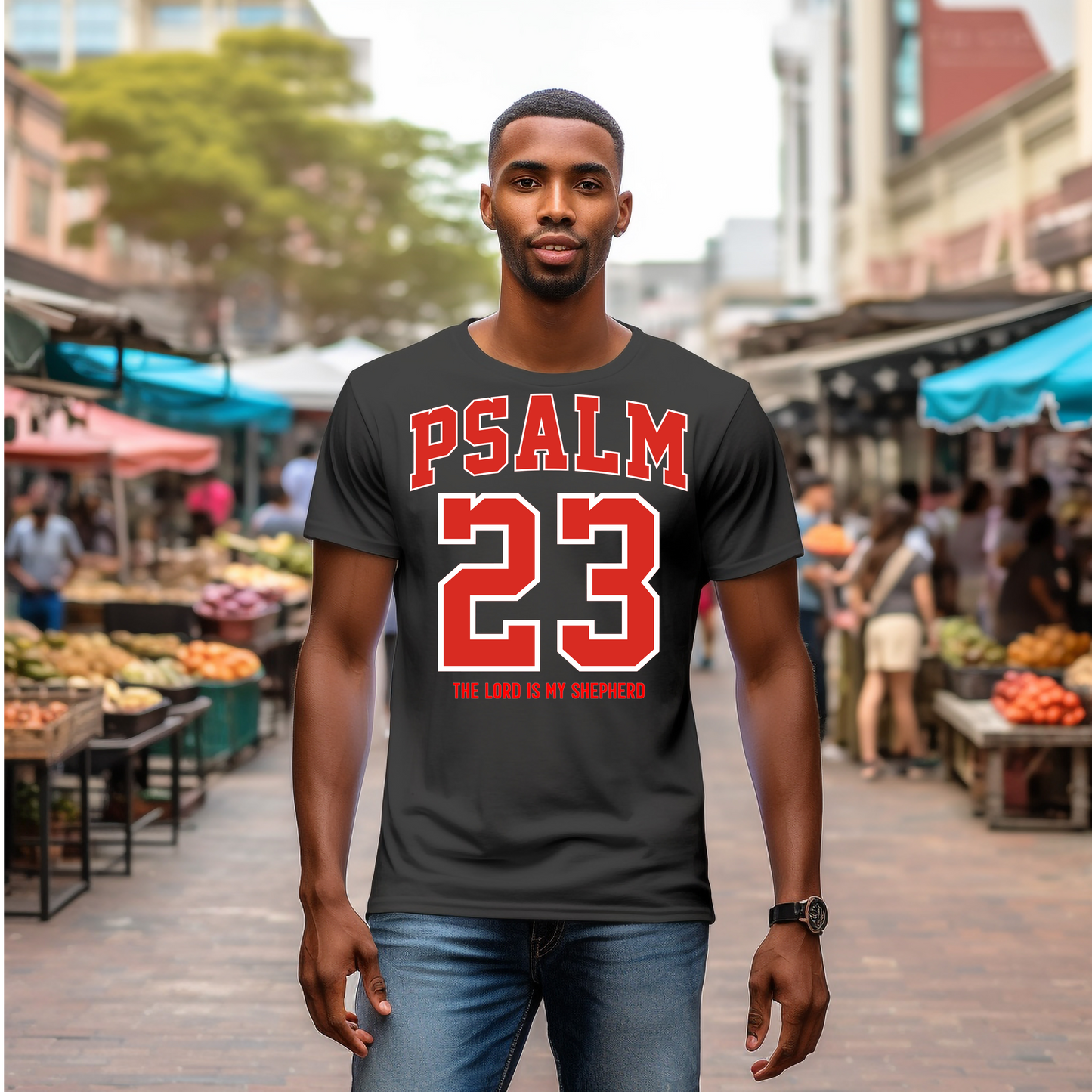 Men's Psalm 23, He is my Shepard